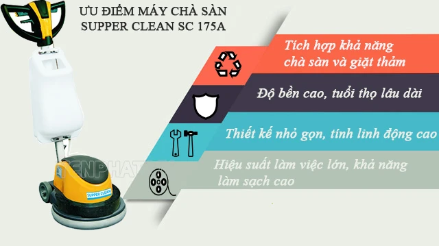 Máy chà sàn đơn Supper Clean SC
