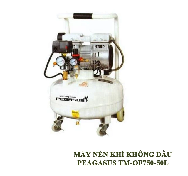 Máy nén khí không dầu Pegasus TM-OF750-50L