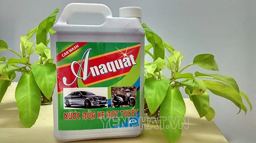 Nước rửa xe Anaquat: Giúp xe sáng bóng như mới sau 5 phút
