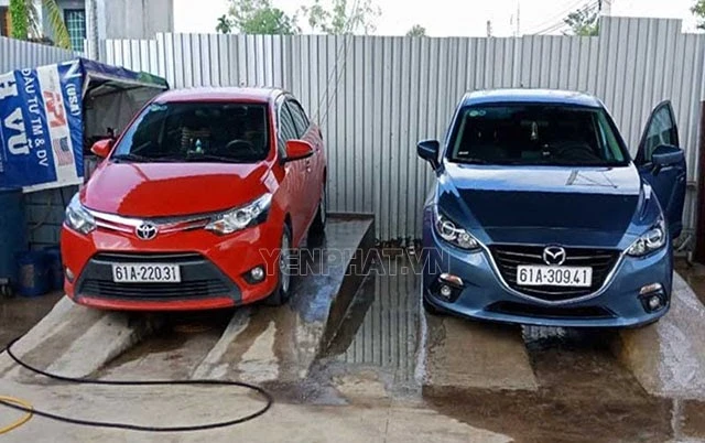 cầu rửa xe ô tô