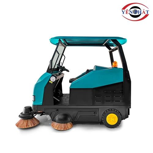 Xe quét rác công nghiệp ngồi lái Kumisai KMS 77 3