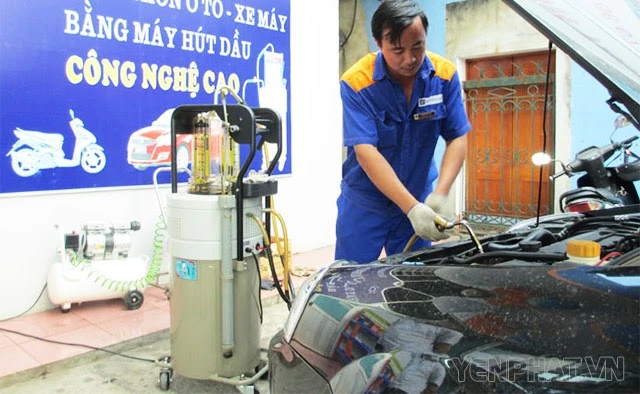Cách sử dụng máy hút dầu nhớt HC-3297 