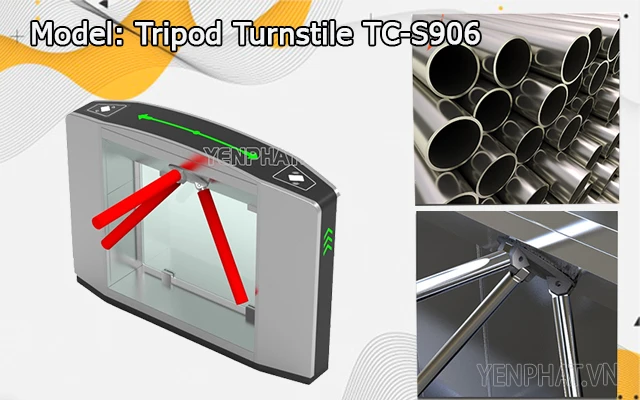 Thiết bị được làm từ chất liệu SUS 304 (thép không gỉ)