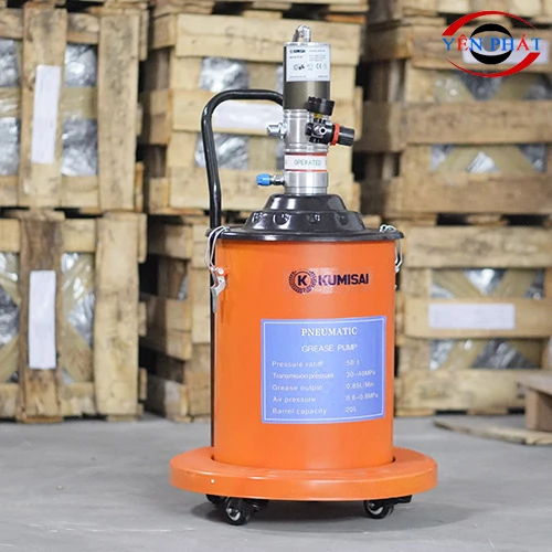 Máy bơm mỡ Kumisai 20L model KMS-20S 3