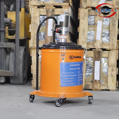 Máy bơm mỡ Kumisai 35L model KMS-35S 5