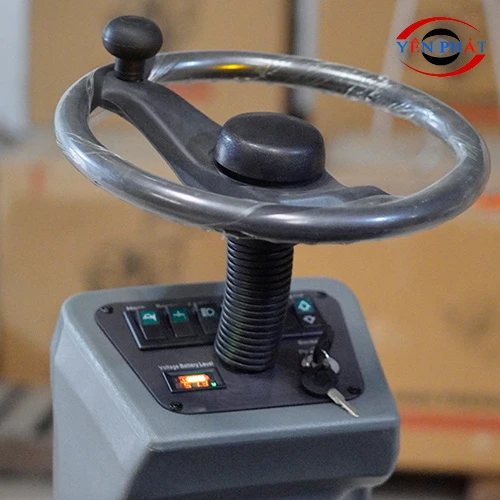 Xe quét rác ngồi lái nhà xưởng Kumisai KMS-S5 7