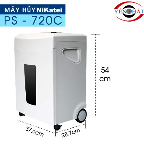 Máy hủy tài liệu công nghiệp NiKatei PS-720C 5