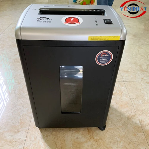 Máy huỷ tài liệu Silicon PS-650C 3