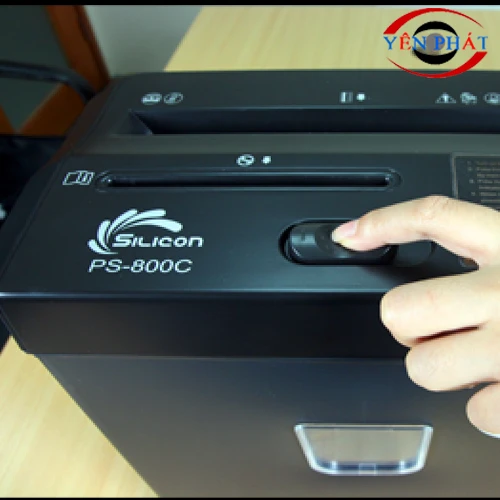 Máy hủy tài liệu Silicon PS-800C 3