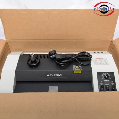 Máy ép Plastic Laminator A3 - 330C 4