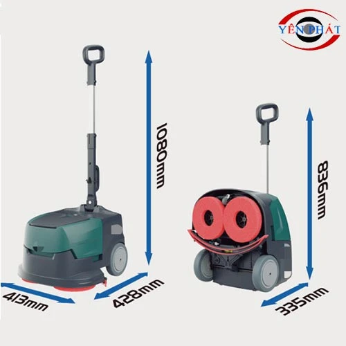 Máy chà sàn liên hợp mini Kumisai KMS-2E 3