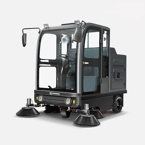 Xe quét rác ngồi lái công nghiệp Kumisai KMS-S11 3