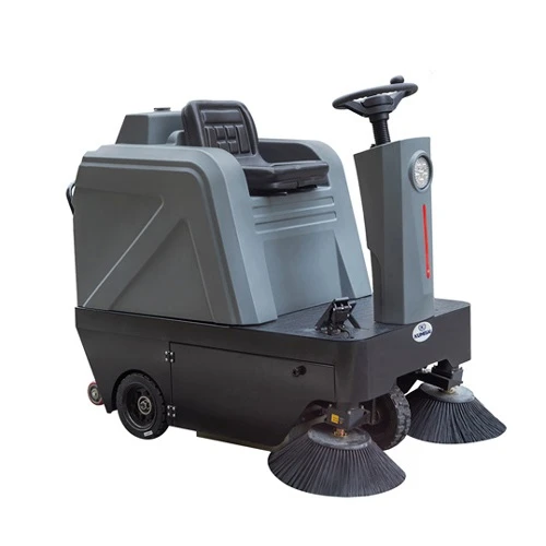 Xe quét rác ngồi lái nhà xưởng Kumisai KMS-1250E 7