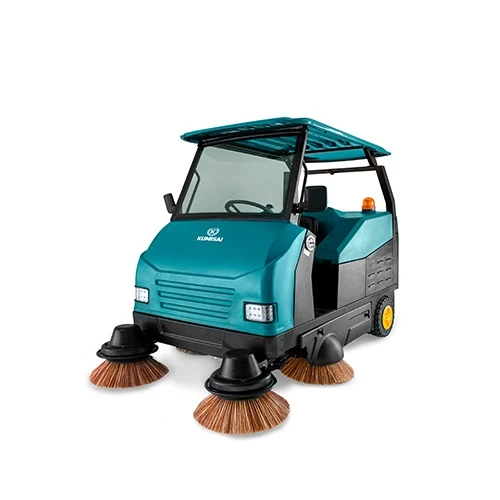 Xe quét rác công nghiệp ngồi lái Kumisai KMS 77 5