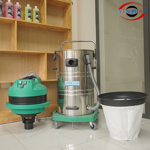 Máy hút bụi công nghiệp khô và ướt SUPPER CLEAN AC802J-3 4