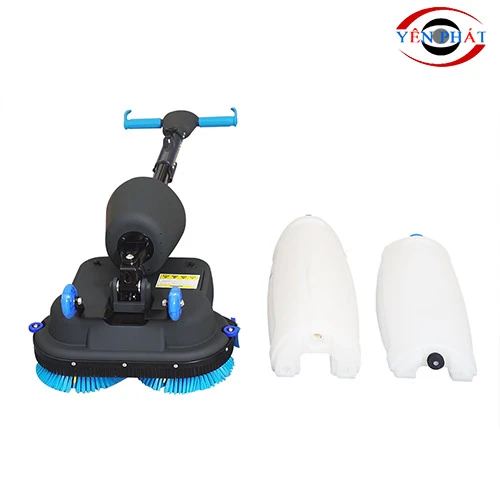 Máy chà sàn liên hợp mini Kumisai KMS 180 (ắc quy) 6