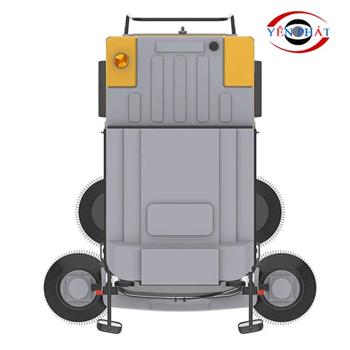 Xe quét rác công nghiệp ngồi lái Kumisai KMS 1900A 6