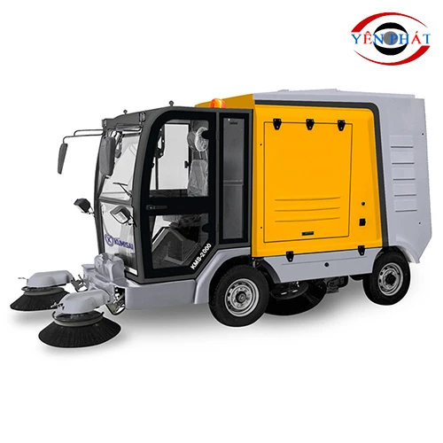 Xe quét rác công nghiệp ngồi lái Kumisai KMS-S2000 (Pin chì axit) 4