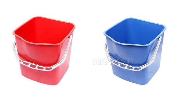 xô đựng nước của xe dọn vệ sinh lau sàn - Điện Máy Yên Phát