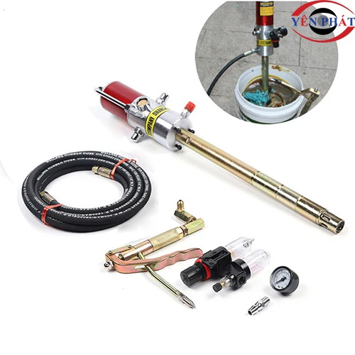 Máy bơm mỡ khí nén thanh dài Palada PD-185A 5