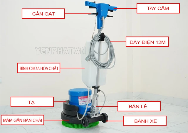Máy chà sàn đa năng CAMRY BF 523