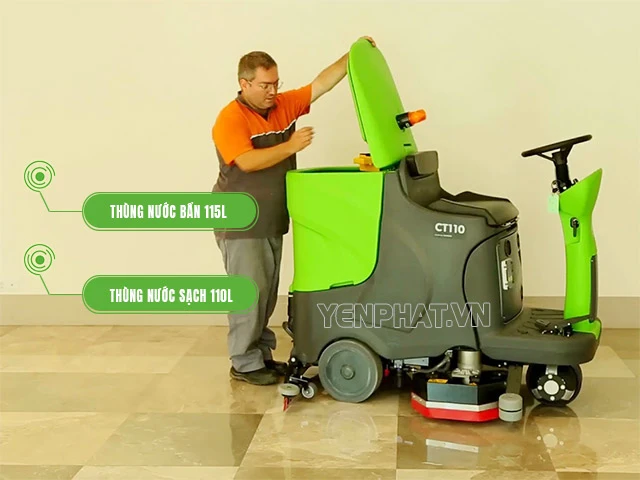 Máy chà sàn IPC CT110 BT60 sở hữu những ưu điểm nổi bật nào?