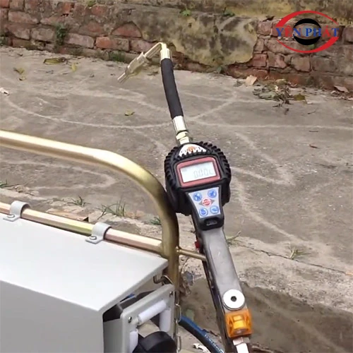 Xe bơm dầu thùng phuy có đồng hồ định lượng HG-948 6