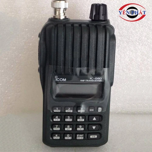 Bộ đàm cầm tay iCOM IC-G80 (Phiên bản 3) 4