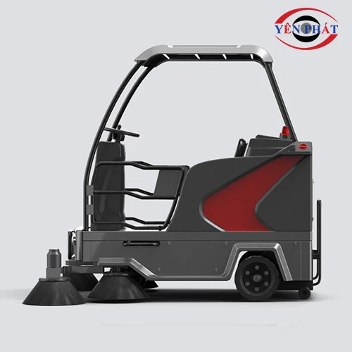 Xe quét rác ngồi lái Kumisai KMS-S8 4