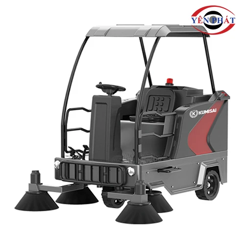 Xe quét rác ngồi lái Kumisai KMS-S8 3