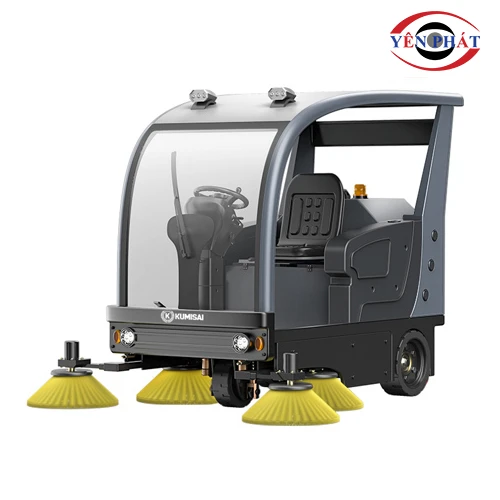 Xe quét rác ngồi lái Kumisai KMS-S9 3