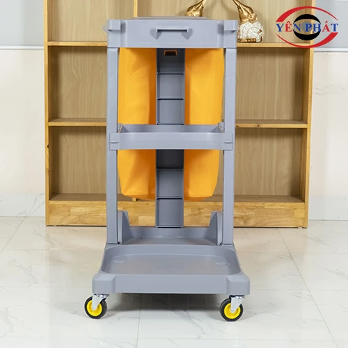 Xe đẩy 3 tầng công nghiệp 4
