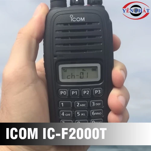 Máy bộ đàm cầm tay Icom IC-F2000T 4