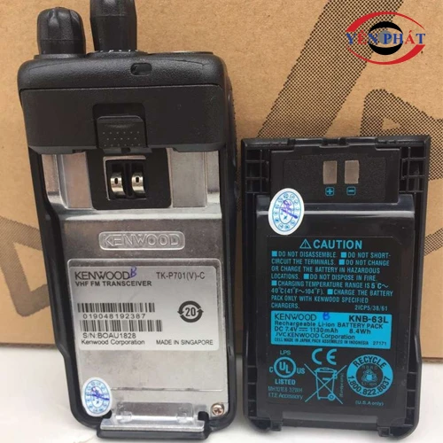 Bộ đàm cầm tay Kenwood TK-P701 7