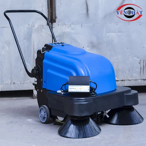 Máy quét rác đường đẩy tay mini chạy bằng ắc quy AS-690 4