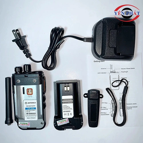 Máy bộ đàm Motorola CP550 6