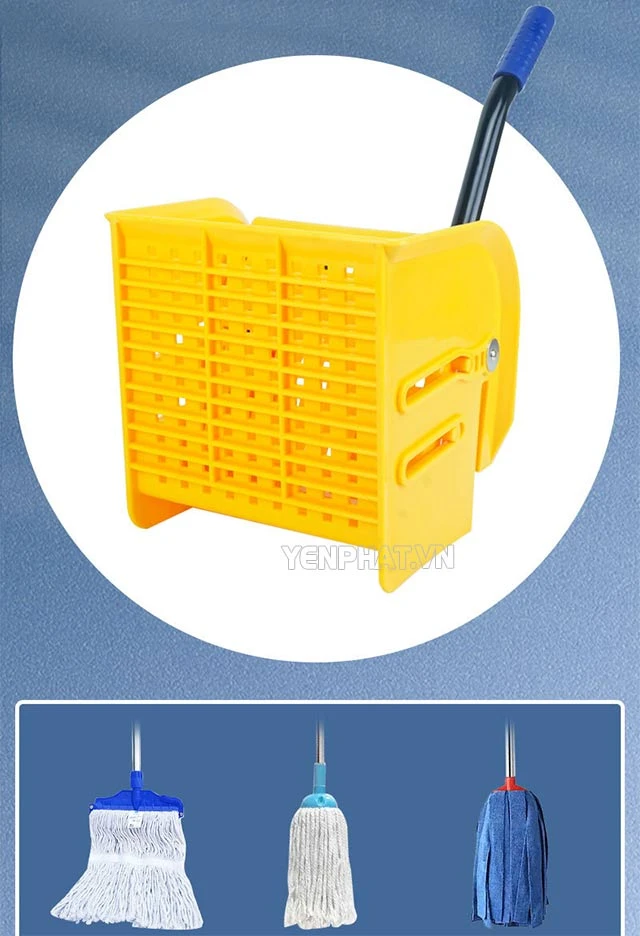 Xe dọn vệ sinh B-038 phù hợp nhiều chổi lau