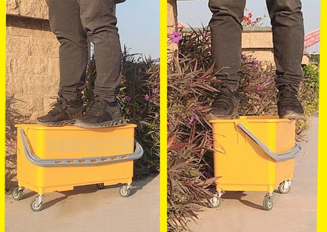 Xe đẩy dọn vệ sinh B042 chính hãng