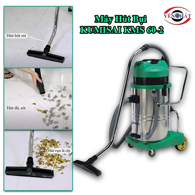 Ứng dụng máy hút bụi Kumisai KMS 60-2