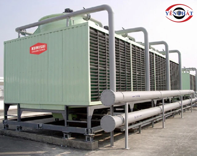 Vỏ ngoài tháp giải nhiệt vuông Kumisai KMS 125RT