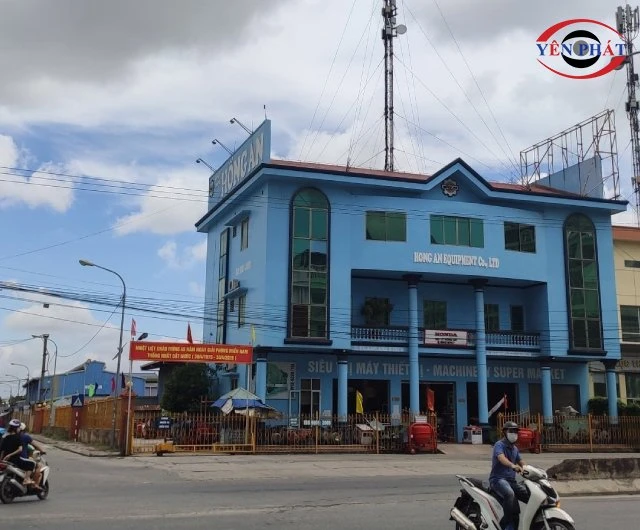 Máy rửa xe Hồng An Hải Phòng