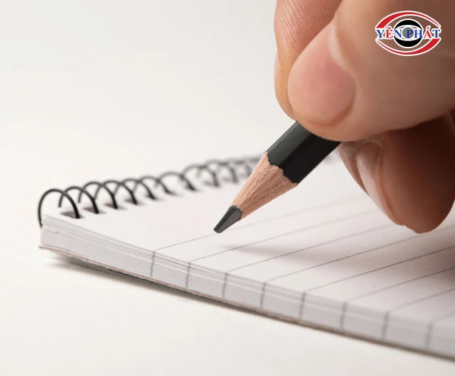note lịch bảo dưỡng