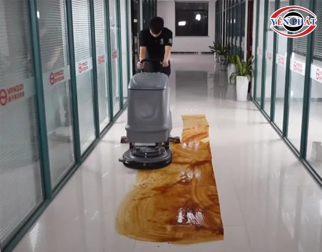 Nguyên lý máy chà sàn liên hợp Kumisai KMS-X2 pin khô