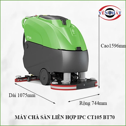 Máy chà sàn liên hợp IPC CT105 BT70 3