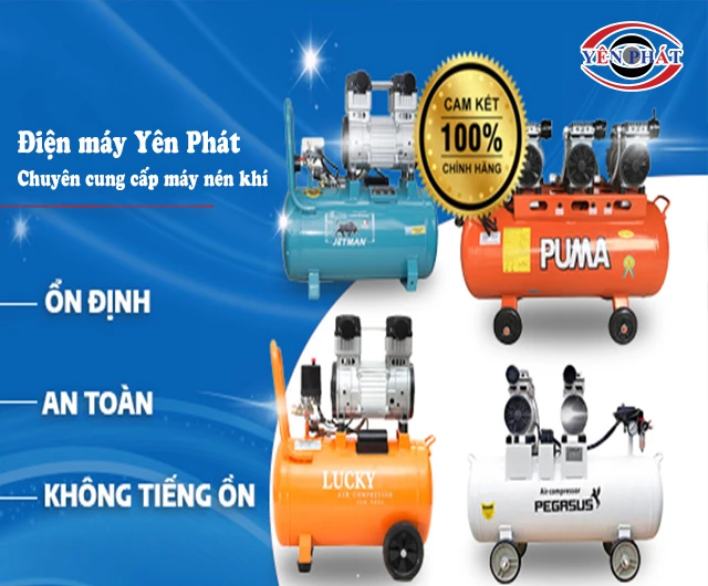 máy nén khí chính hãng yên phát