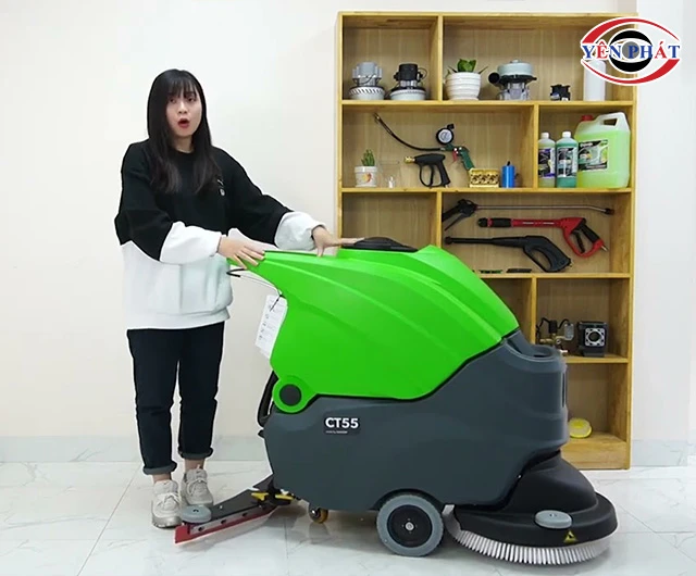 khởi động máy chà sàn IPC CT55 B50