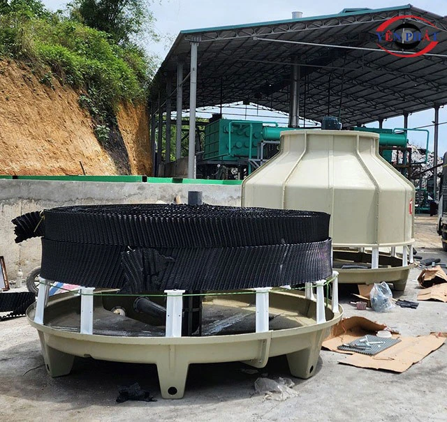 lắp đặt tháp giải nhiệt Tashin TSC 400RT