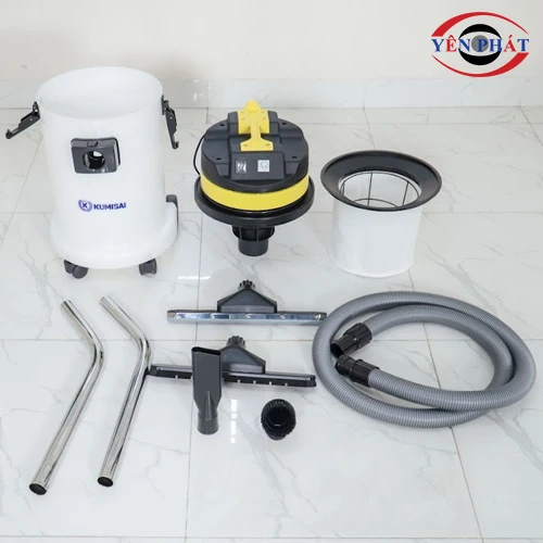 Máy hút bụi Kumisai KMS 30S thùng nhựa - màu vàng 10