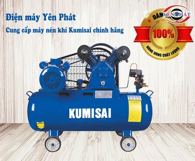 máy nén khí Kumisai yên phát