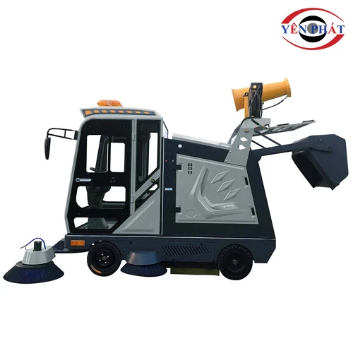 Xe quét rác ngồi lái Kumisai KMS 2300 4